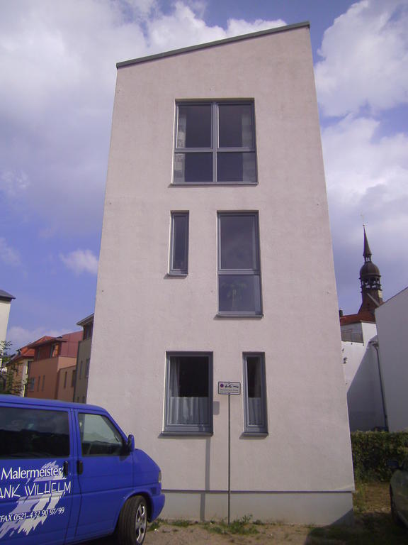 Altstadt Ferienwohnung Stralsund Mit Parkplatz Bagian luar foto